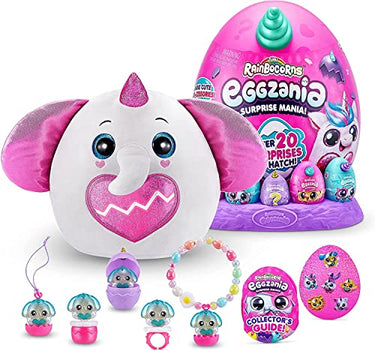 Rainbocorns Eggzania Surprise Mania Bunnycorn, über 20 Überraschungen, Plüschtier und Accessoires (Hase) im Sale